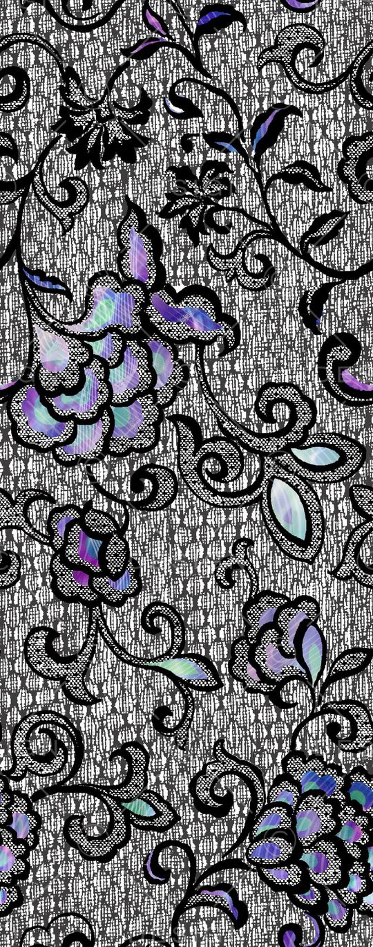 蕾丝印花华亿平台图片