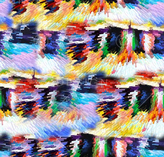 几何印花华亿平台图片