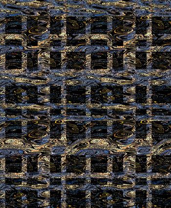 562536-抽象纹理格子男装图案