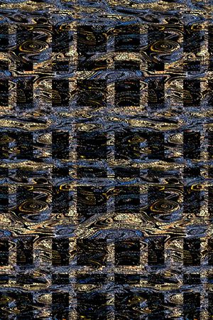 抽象男装图案印花华亿平台图片