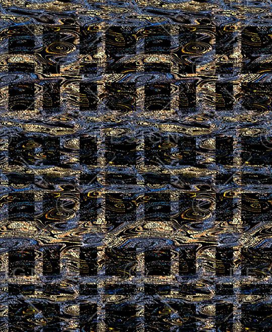 抽象男装图案印花华亿平台图片