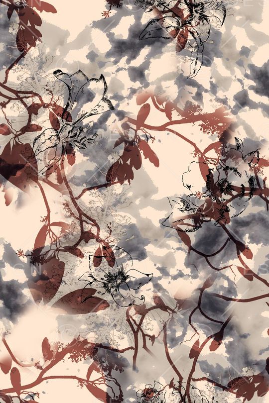 休闲风印花华亿平台图片