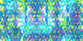 562587-時尚幾何型運動花