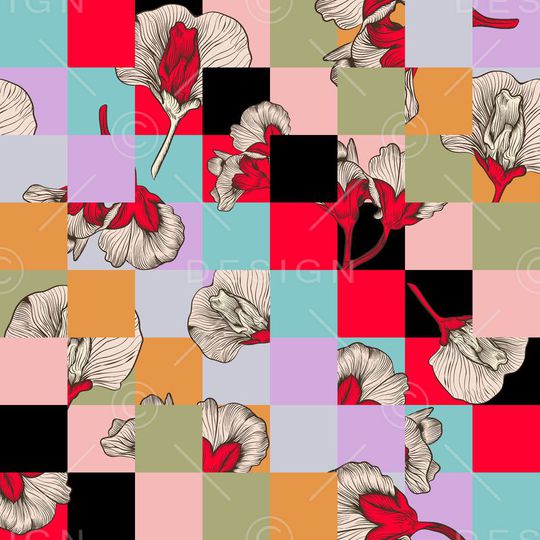 几何印花华亿平台图片