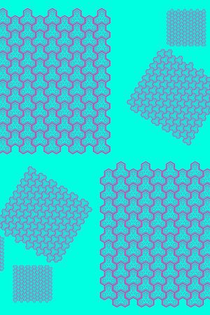 抽象印花华亿平台图片