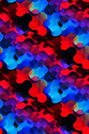 抽象印花华亿平台图片