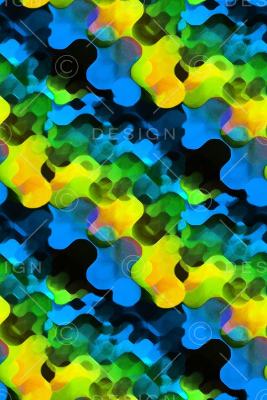 抽象印花华亿平台图片