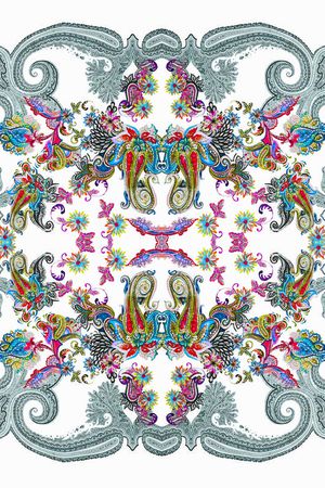 复古印花华亿平台图片