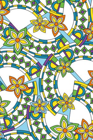 民族风变形肌理手绘花印花华亿平台图片