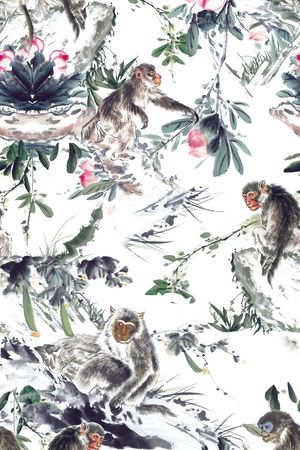 古典印花华亿平台图片