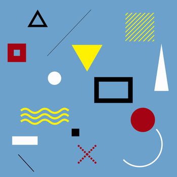 几何印花华亿平台图片