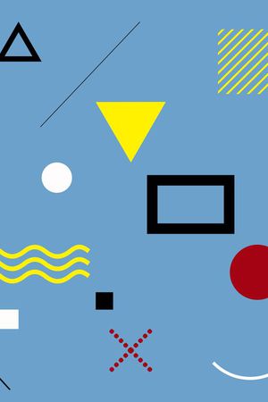 几何印花华亿平台图片