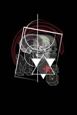 潮流时尚印花华亿平台图片