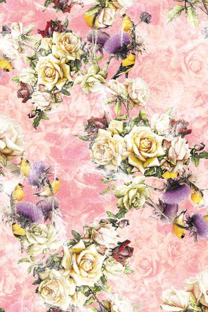 潮流时尚大牌印花华亿平台图片