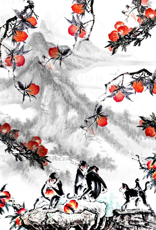 国画印花华亿平台图片