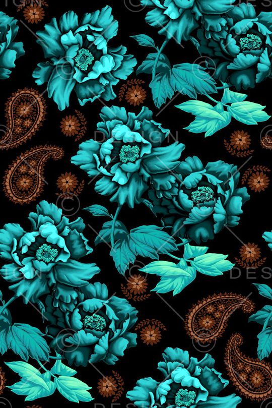 花朵印花华亿平台图片