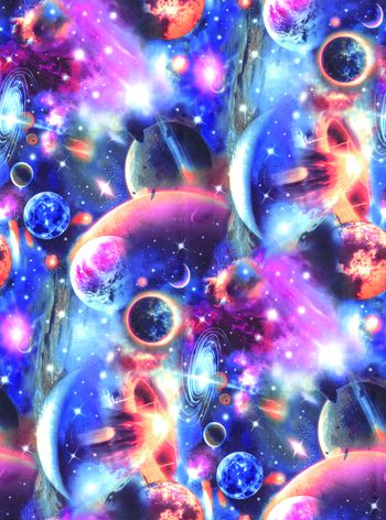 宇宙印花华亿平台图片