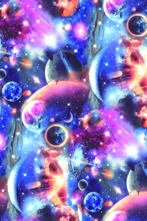 宇宙印花华亿平台图片