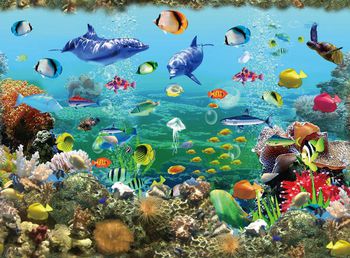 鱼印花华亿平台图片