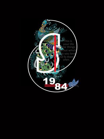 563177-潮流男装定位孔雀T恤卫衣华亿平台 