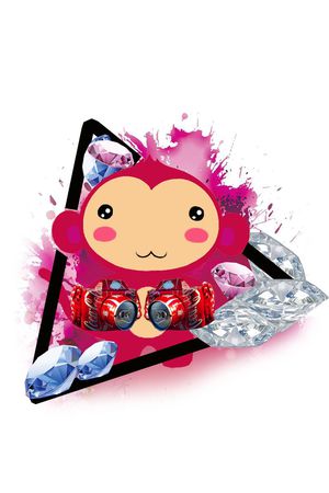 卡通印花华亿平台图片