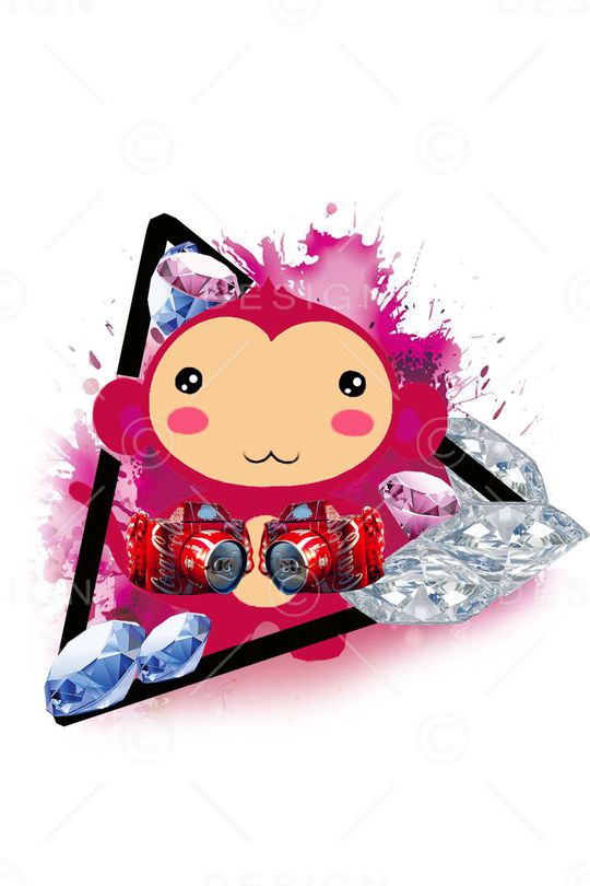 卡通印花华亿平台图片