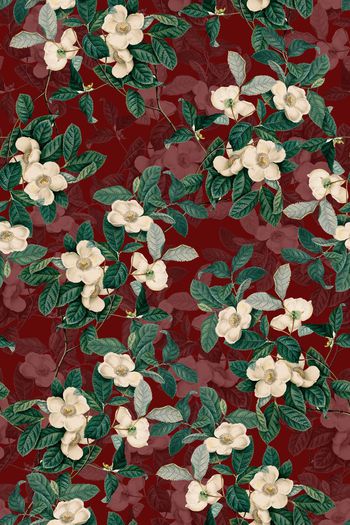 563380-复古 底纹 花卉 服装 家纺 华亿平台