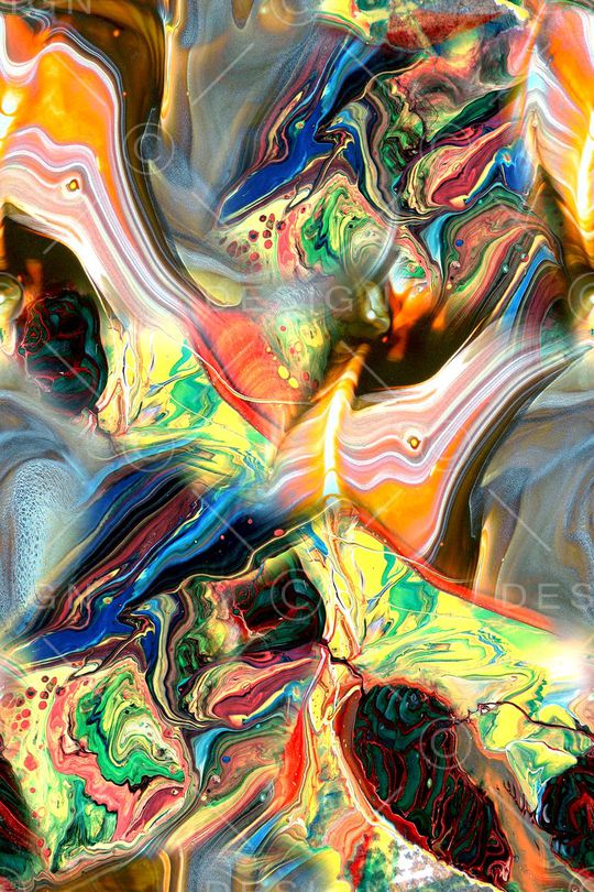 抽象印花华亿平台图片