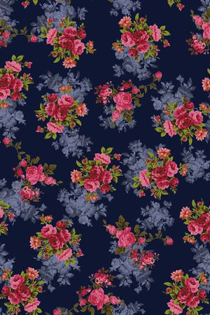 花朵印花华亿平台图片