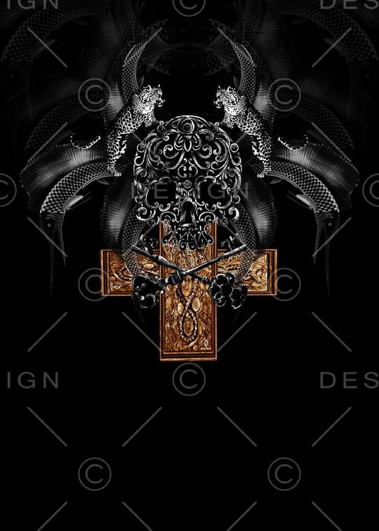 复古男装图案印花华亿平台图片