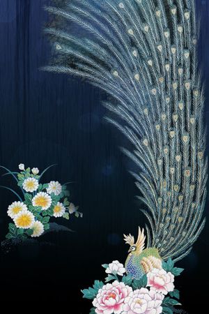 中国风印花华亿平台图片