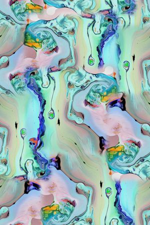 抽象印花华亿平台图片