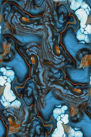 抽象印花华亿平台图片