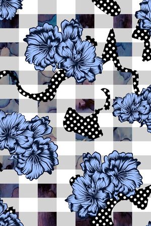 几何印花华亿平台图片