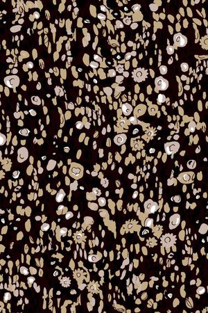 自然肌理印花华亿平台图片