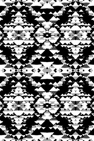 抽象男装图案印花华亿平台图片