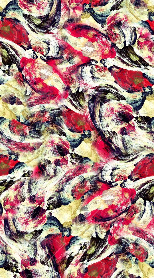 抽象印花华亿平台图片