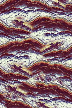 笔触印花华亿平台图片