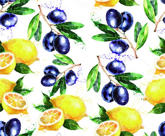 水果系列印花华亿平台图片