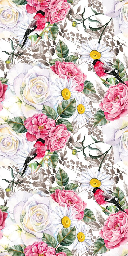 红色牡丹花会印花华亿平台图片