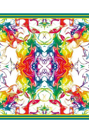 欧美大牌风格印花华亿平台图片