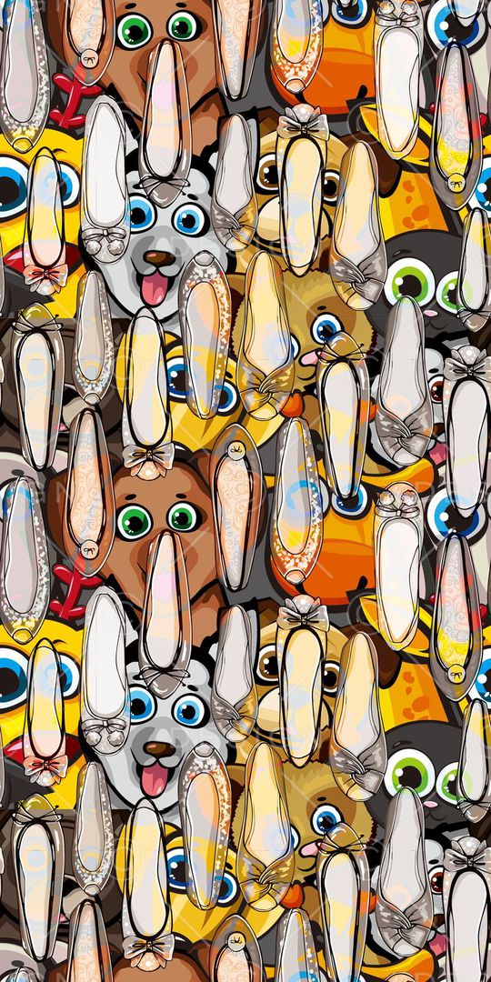 卡通印花华亿平台图片