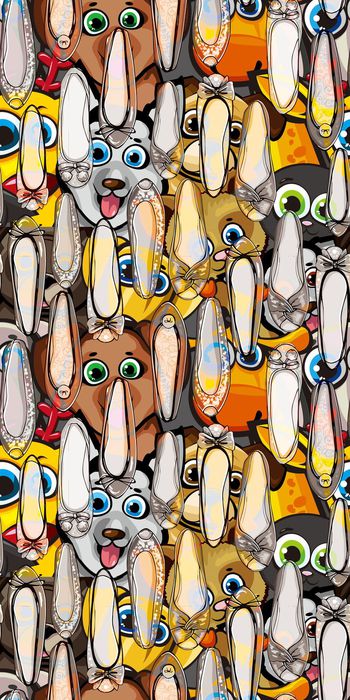 卡通印花华亿平台图片