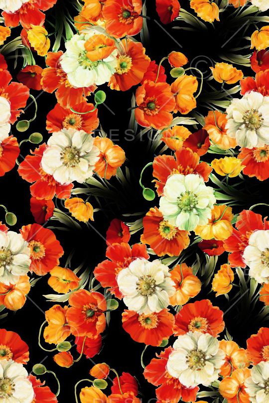 中国风印花华亿平台图片