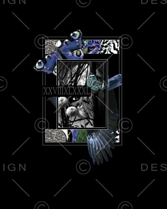 翅膀印花华亿平台图片