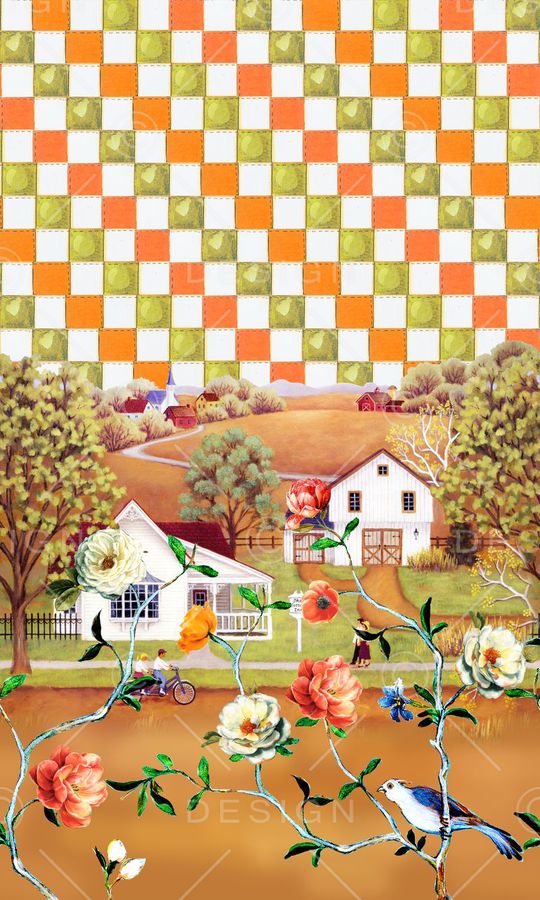 时尚印花华亿平台图片