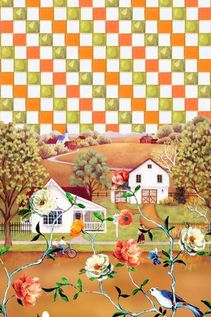 时尚印花华亿平台图片