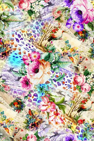 时尚印花华亿平台图片