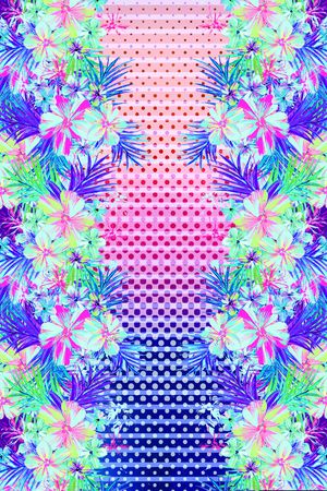 潮流时尚印花华亿平台图片