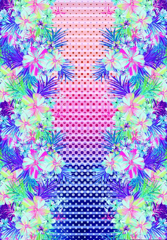 潮流时尚印花华亿平台图片